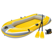 61083 BW Надувная лодка Hydro-Force Raft Set 228х121 см с вёслами и насосом