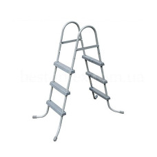 Лестница Bestway 58335 для бассейнов (107см, 3 ступеньки, без площадки)