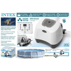 26666 Хлоргенератор Intex Krystal Clear с генератором озона для бассейна до 56800л, с таймером