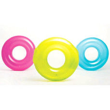 Intex 59260, надувной круг прозрачный 76 см