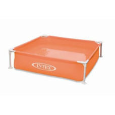 Детский каркасный бассейн Intex 57171 Желтый (122x122x30 см.)