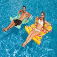 Водный надувной гамак Intex 58834 Желтый (137х99 см)