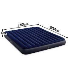 Надувной матрас Intex 64755 двуспальный (203x183x25 см)