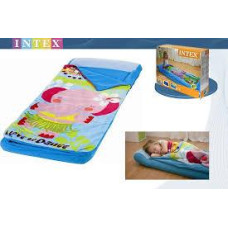 Детский надувной матрас Intex 66802 152х64х20см с насосом