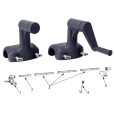 Сматывающее устройство для бассейна Intex 28051 (регулируется по размеру 274 до 488 см)