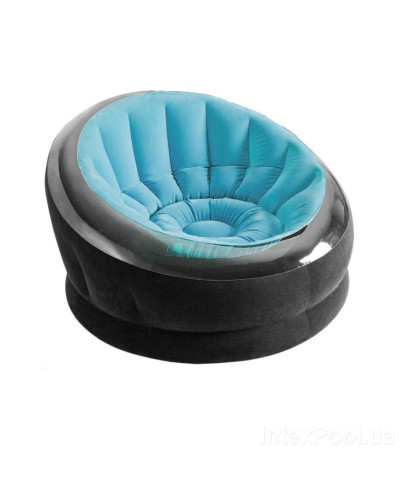 Надувне крісло Intex 66582 (112 х 109 х 69 см) (Блакитний)