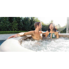 Надувной джакузи-СПА Intex 28428 (216х71 см) (6-х мест: 1 741 л/ч, тент, подстилка)