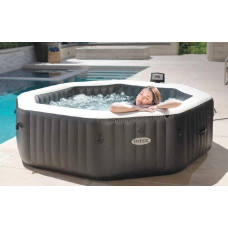 Надувной джакузи - СПА Intex 28458, 201 х 71 см (4 мест: 3 г/ч - 1 741 л/ч, аэро, гидро)