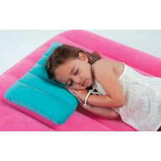 Intex 68676G (Зелёная) Надувная подушка 3 вида