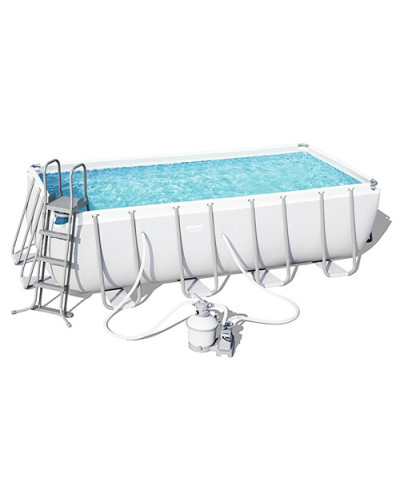 Bestway 56671 - (прямоугольный) каркасный бассейн 488х244х122 см