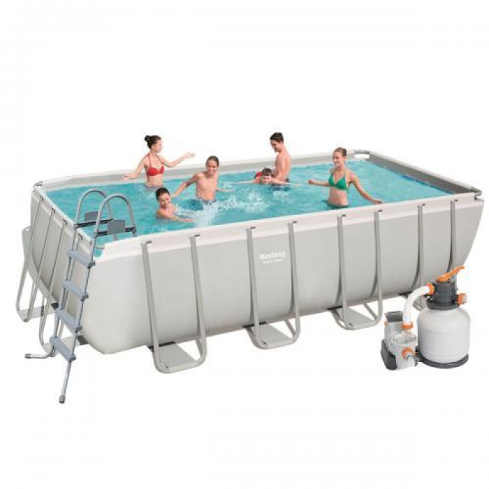 Bestway 56671 - (прямоугольный) каркасный бассейн 488х244х122 см Bestway 56671 - (прямоугольный) каркасный бассейн 488х244х122 см