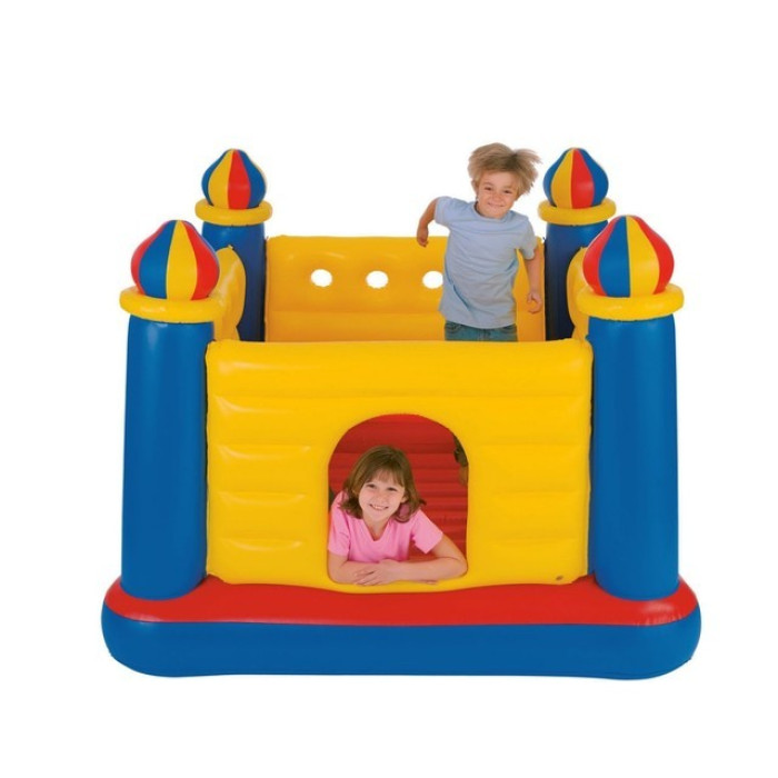 Надувной игровой центр-батут Intex 48259 Castle Bouncer (175х175х135 см) Надувной игровой центр-батут Intex 48259 Castle Bouncer (175х175х135 см)