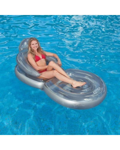 Пляжное надувное кресло — шезлонг Intex 58867