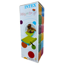 Надувной коврик для пеленания Intex 48422 (78х58х13 см) с насосом