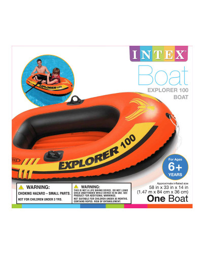 Надувний човен Explorer 100 Intex 58329
