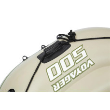 Трехместная надувная лодка BestWay 65001 Voyager 500 (348х141 см) весла 2 шт.