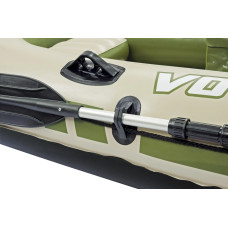 Трехместная надувная лодка BestWay 65001 Voyager 500 (348х141 см) весла 2 шт.