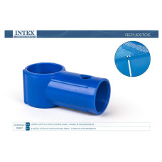 Пластиковое соединения шарнир Intex 10967 для прямоугольных каркасных бассейнов Small Frame,Rectangular frame