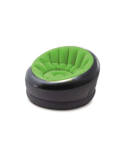 Надувне крісло Intex 68581 (112х109х69 см) (Зелене)