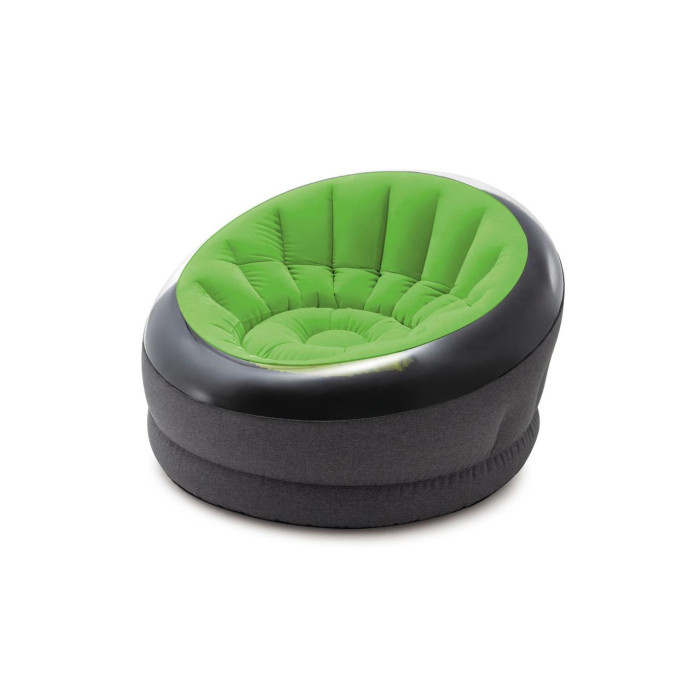 Надувне крісло Intex 68581 (112х109х69 см) (Зелене) Надувне крісло Intex 68581 (112х109х69 см) (Зелене)