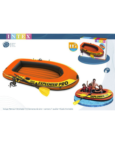 Intex надувний човен 58358 Explorer Pro 300
