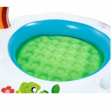 Детский надувной манеж Bestway 52239 "Радуга" (91х56 см) арка с игрушками, надувной пол