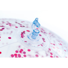 Надувной мяч Intex 58070 «Розовый блеск» 51 см