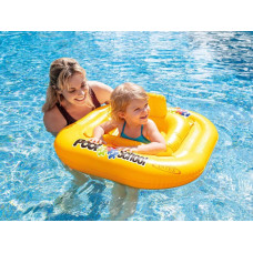 Детский надувной круг Intex 56587 "Pool School" (79х79 см)