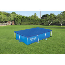 Тент для каркасного прямоугольно бассейна, Bestway 58105 (259х170 см)