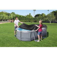 Тент для каркасного восьмиугольного бассейна, Bestway 58424 (305х200 см)