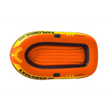 Двухместная надувная лодка Intex 58332 Explorer 300 Set (211х117х41 см) ручной насос 0.9л, весла 2 шт