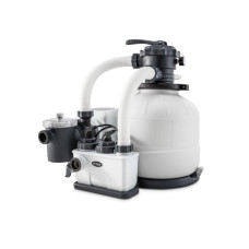 Песочный насос с хлоргенератором Intex 26680, (10 000 л/ч, хлор 11 г/ч)