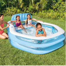 Детский надувной бассейн Intex 57186 ( 229х191х135 см)