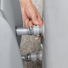 Надувной джакузи - СПА Bestway 60013 (Paris)(196 х 66 см) (6 мест: 1325 л/ч, аэро, подсветка, тент )