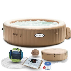 Надувной джакузи-СПА Intex 28428 (216х71 см) (6-х мест: 1 741 л/ч, тент, подстилка)