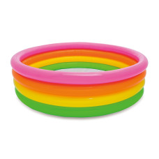 Детский надувной бассейн Intex "Радуга" 56441 (168х46 см)