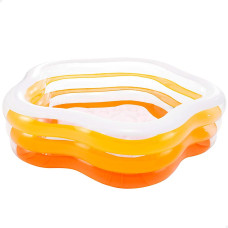 Детский надувной бассейн "Морская звезда" Intex 56495 (185х180х53 см) с надувным дном