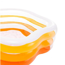 Детский надувной бассейн "Морская звезда" Intex 56495 (185х180х53 см) с надувным дном