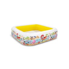 Детский надувной бассейн "Аквариум" Intex 57470 (157х157х122 см) со съемным навесом