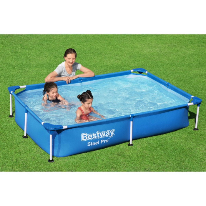Каркасний басейн Bestway 56401 (221х150х43 см) Каркасний басейн Bestway 56401 (221х150х43 см)