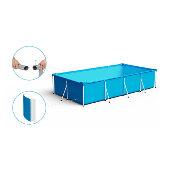 Каркасний басейн Bestway 56401 (221х150х43 см) Каркасний басейн Bestway 56401 (221х150х43 см)