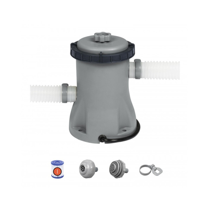 Каркасний басейн Bestway 56408 (305х76 см) (Картріджний фільтр-насос 1249 л/год) Каркасний басейн Bestway 56408 (305х76 см) (Картріджний фільтр-насос 1249 л/год)