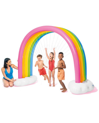 Надувной игровой центр «Радужная тучка» Intex 56597( 300х109х180 см)