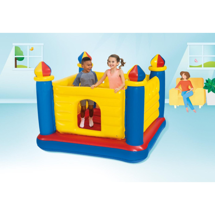 Надувной игровой центр-батут Intex 48259 Castle Bouncer (175х175х135 см) Надувной игровой центр-батут Intex 48259 Castle Bouncer (175х175х135 см)