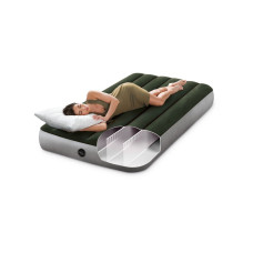 Надувной матрас Intex 64761 (191x99x25 см) с встроенным ножным насосом