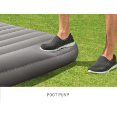 Надувной матрас Intex 64763 (203x152x25 см) с встроенным ножным насосом