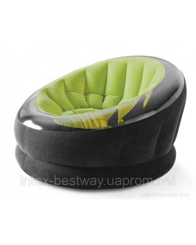 Крісло 112х109х69 см, EMPIRE CHAIR, Intex 68582NP Зелене