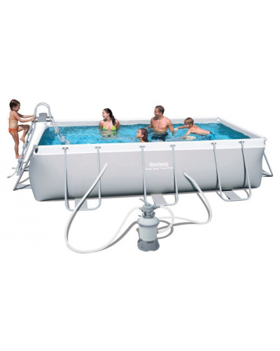 Bestway 56442 - (прямоугольный) каркасный бассейн 404х201х100 см