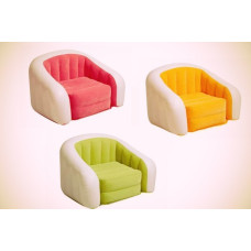 Надувне крісло Intex 68571 Cafe Club Chair Зелене (97x76x69 див.)