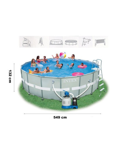 Каркасний басейн Intex 54956 (549х132 див.)